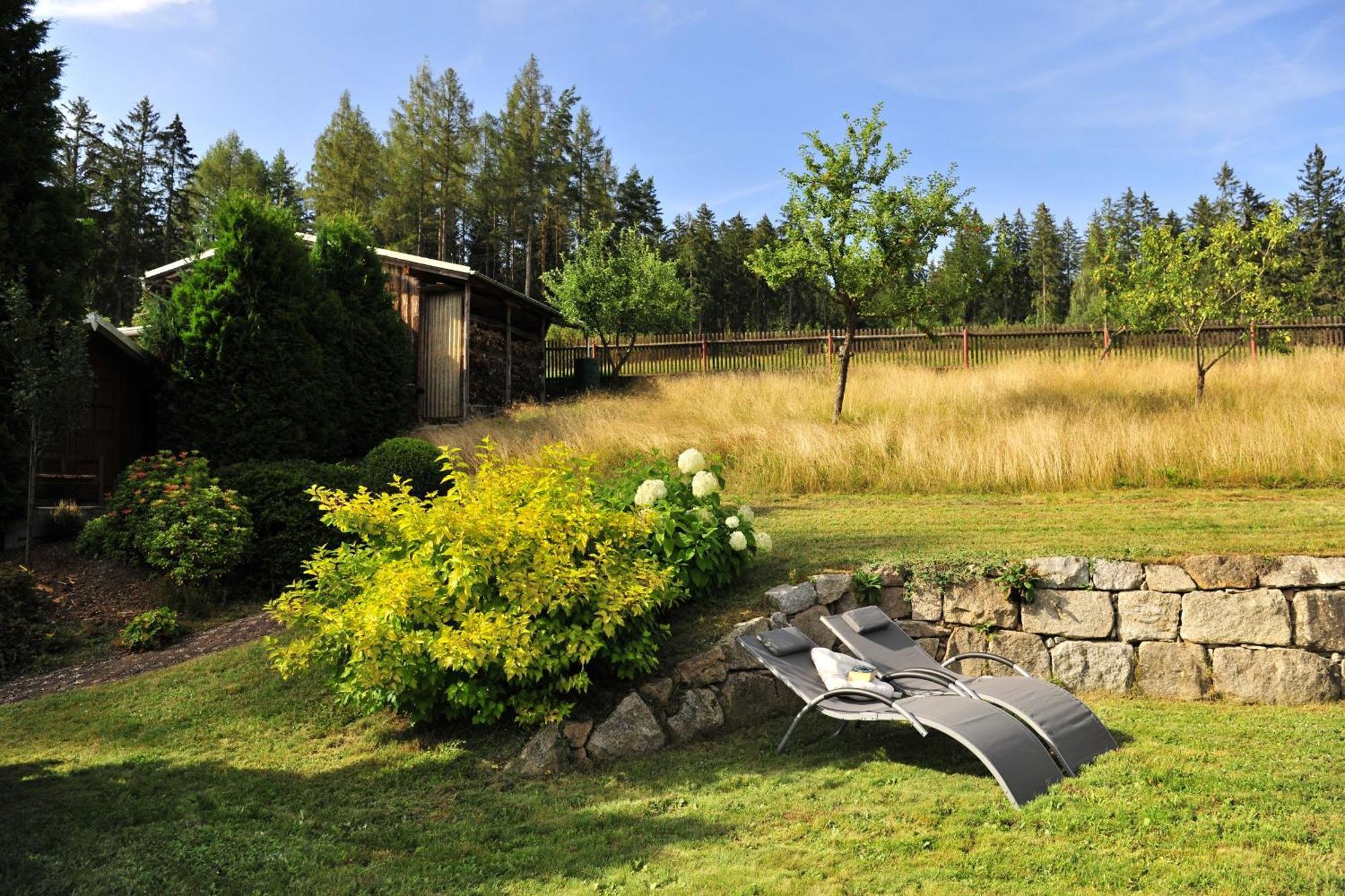 Schönheide Exklusives Ferienhaus "Waldzauber" Ruhe Und Natur Pur Am Waldrand Geniessen מראה חיצוני תמונה
